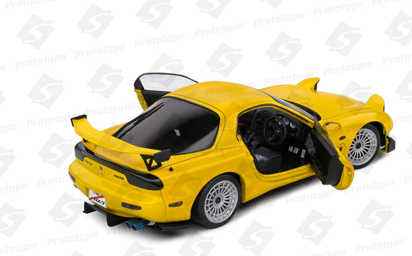 Mazda RX7 RX 7 FD RS Giallo Yellow Streetfighters 1994 Solido 1:18 Nuovo