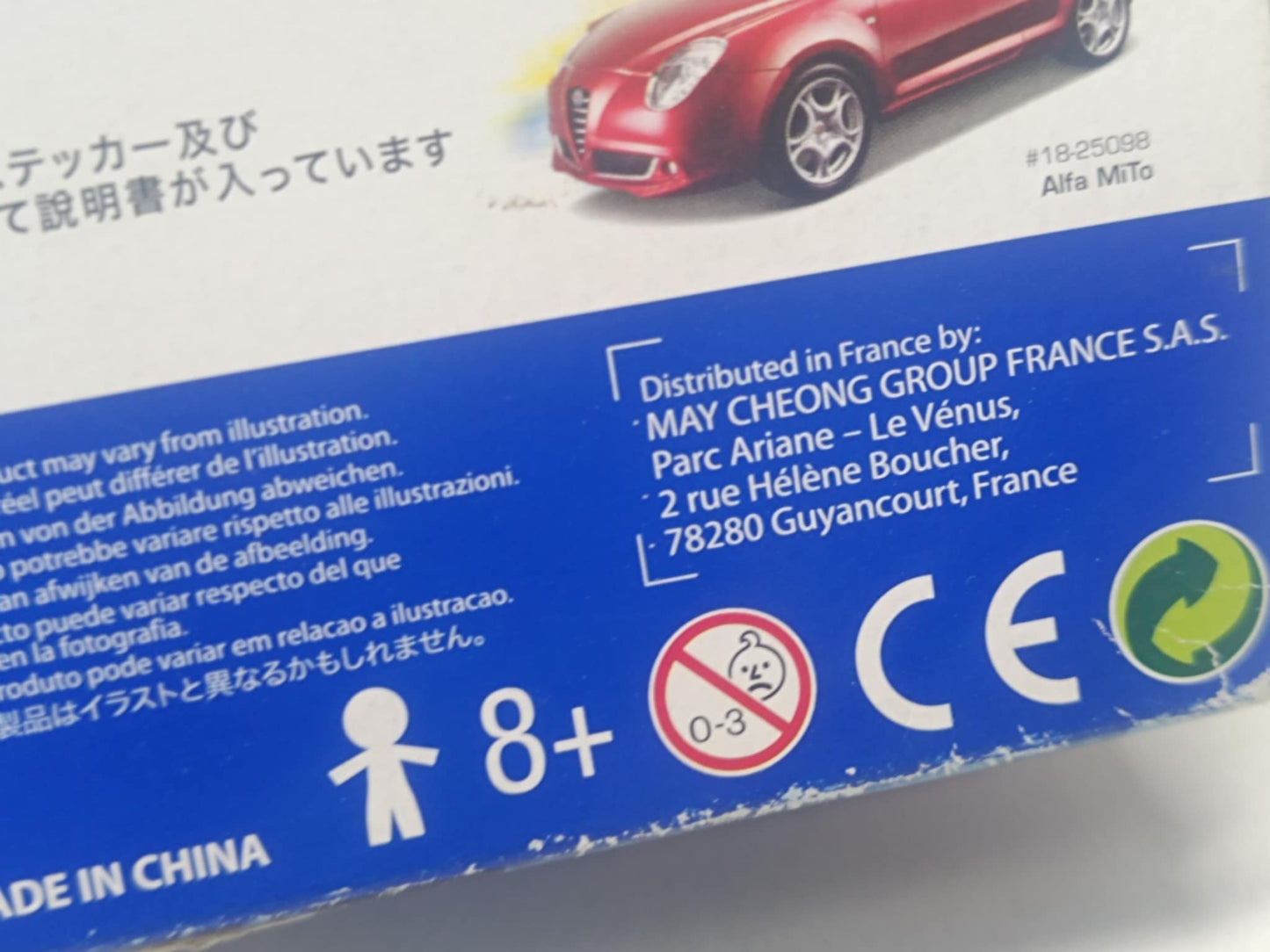 Renault Megane Trophy Kit di Montaggio - Burago 1:24 Usato Montato