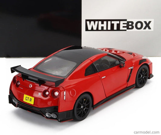 Nissan GT-R Nismo Coupé 2021 Rosso Red Whitebox 1:24 Nuovo 1/24