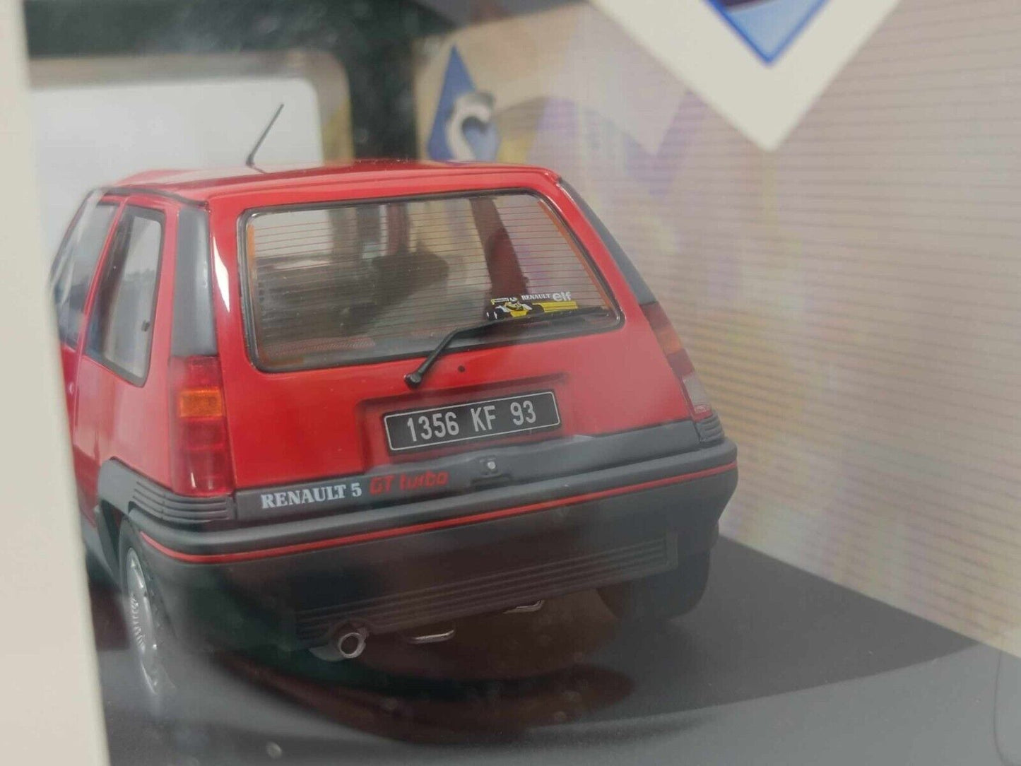 Renault Super 5 GT Turbo MK1 Red Rosso Rouge WIF 1985 Solido 1:18 Nuovo