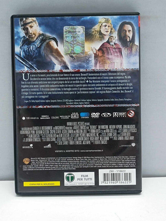 La Leggenda Di Beowulf Film DVD Italiano Usato Versione Noleggio Ita