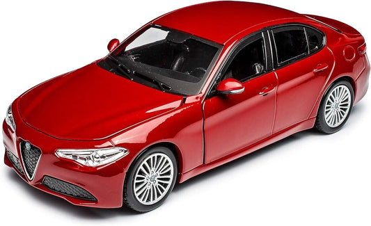 ALFA ROMEO GIULIA - BURAGO 1:24 BORDEAUX NUOVO