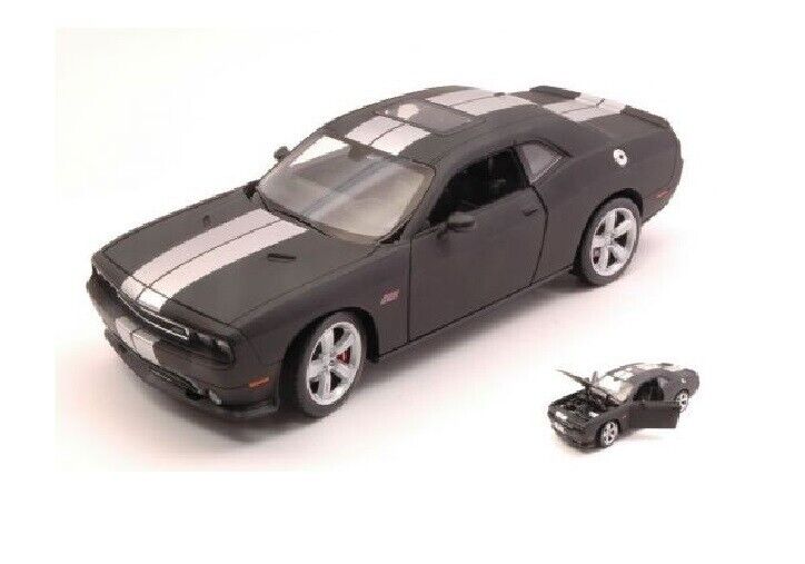 Dodge Challenger SRT 2012 Nero Opaco Welly Nex 1:24 Nuovo 1/24
