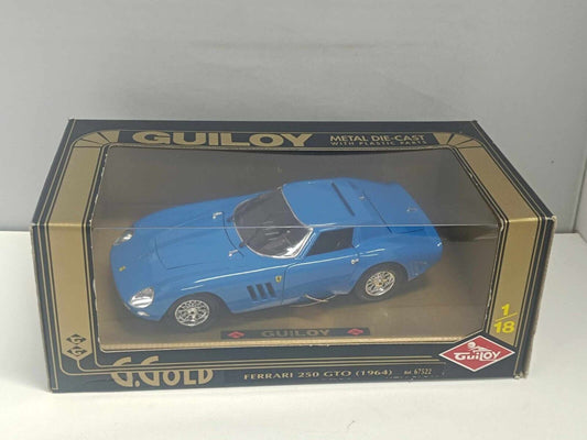 Ferrari 250 GTO 1964 - Guiloy 1:18 Blue Blu Come Nuovo + Box