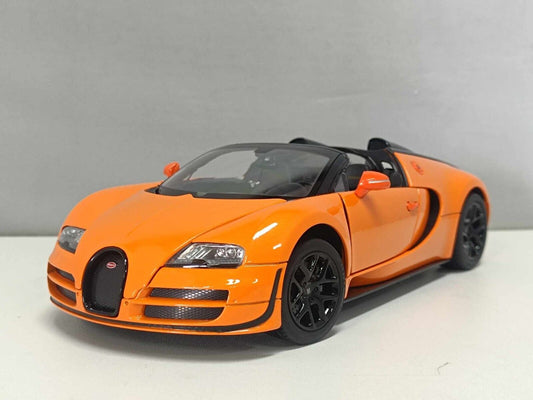 Bugatti Veyron 16.4 Grand Sport Vitesse Arancione Orange Rastar 1:18 Nuovo 1/18
