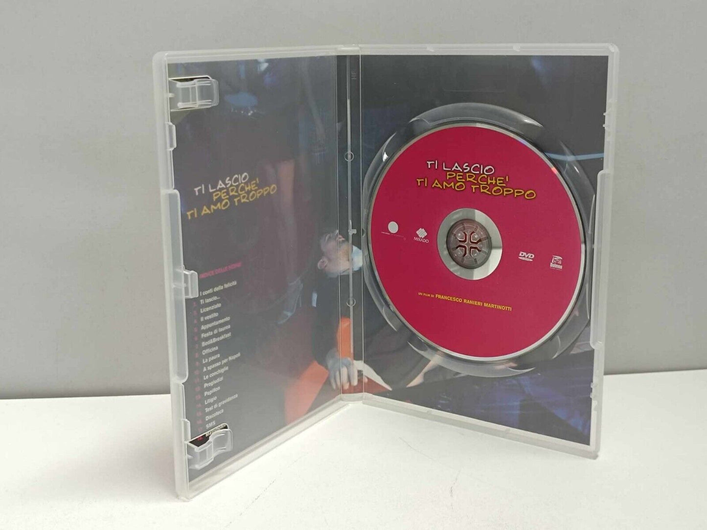 Ti Lascio Perché Ti Amo Troppo 2006 Film DVD Italiano Usato Alessandro Siani