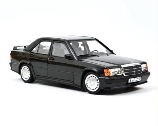 Mercedes Benz 190E 2.3-16 Nero Metallizzato Black Met 1984 Norev 1:18 Nuovo 1/18