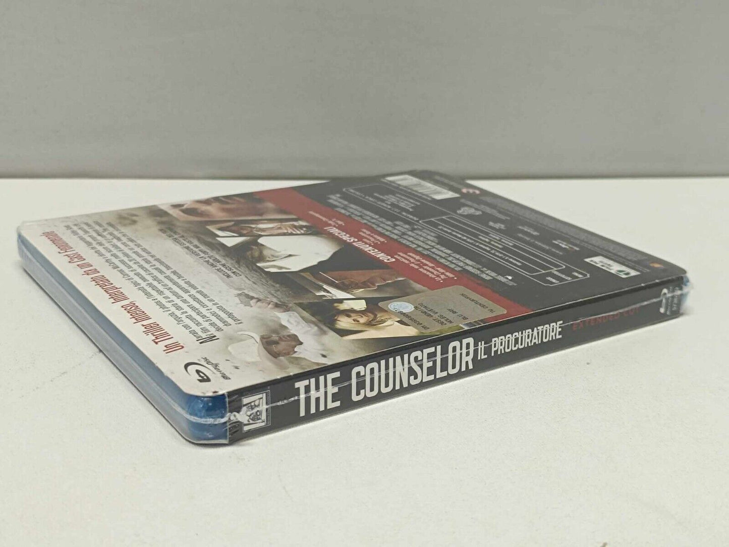 The Counselor Extended Cut Film Bluray Blu-Ray Nuovo Italiano Steelbook