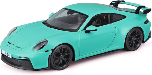 Porsche 911 GT3 Burago 1:24 Light Green Verde Nuovo 18-21104