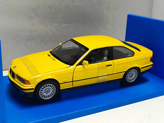 BMW Serie 3 Series Coupé UT Models 1:18 Giallo Yellow Usato + Box 1/18