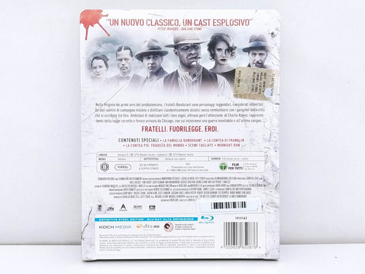 Lawless Film Blu Ray Steelbook Definitive Edition Sigillato Prima Stampa GM Shop