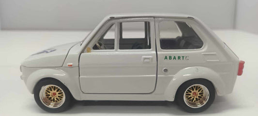 Fiat 126 Modificata Abarth Polistil Made In Italy 1:24 Usato 1/24