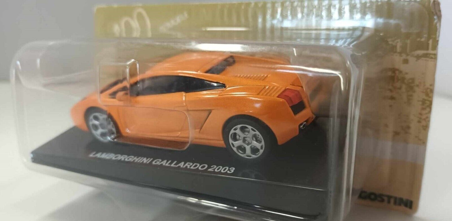 Lamborghini Gallardo 2003 Arancione 1:43 Edicola 100 Anni Italia In Automobile