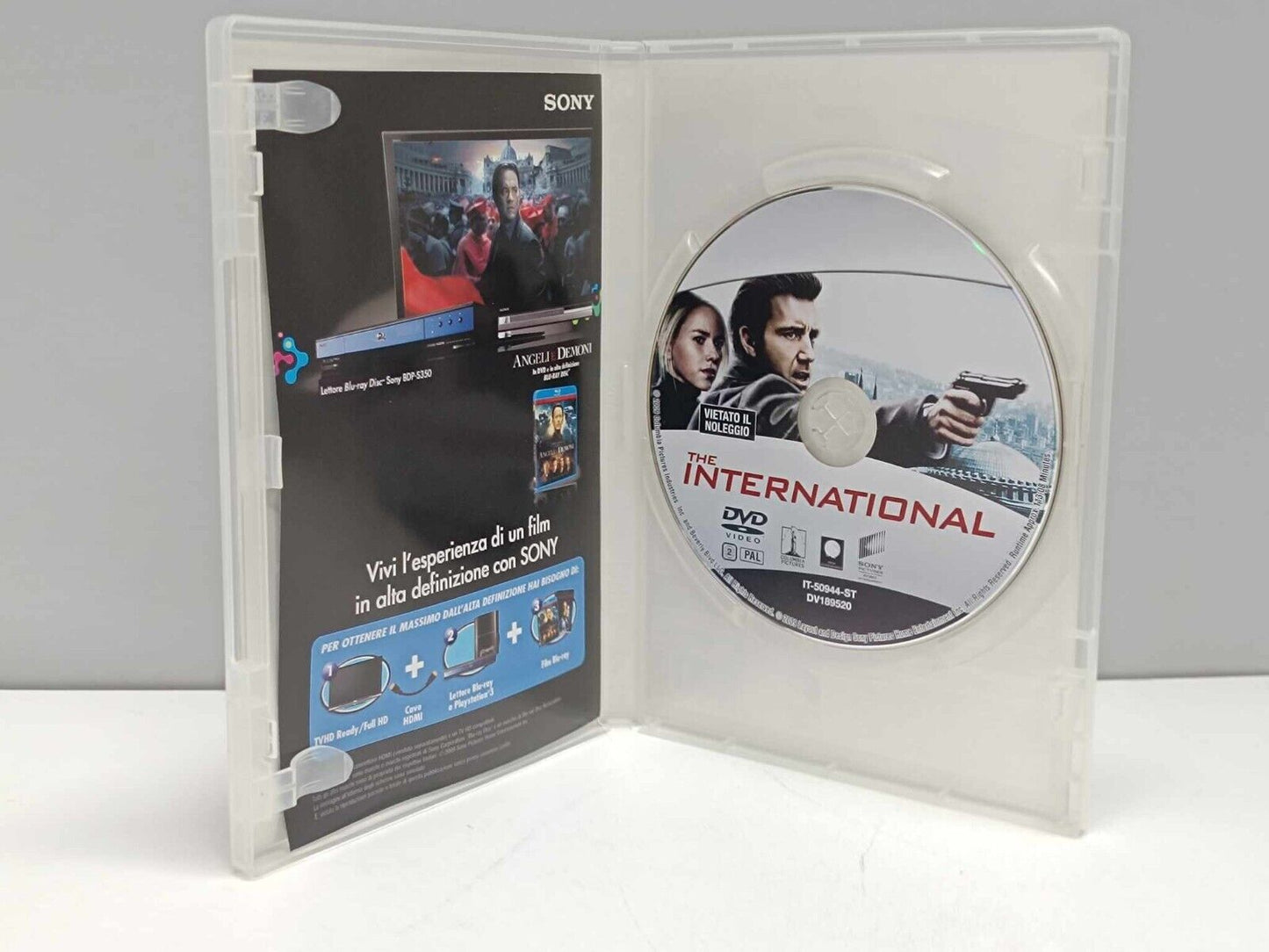 The International Film DVD Italiano Usato Ita Naomi Watts