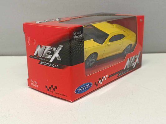 Chevrolet Camaro ZL1 - 2012 Giallo Yellow - Welly Nex 1:43 Nuovo