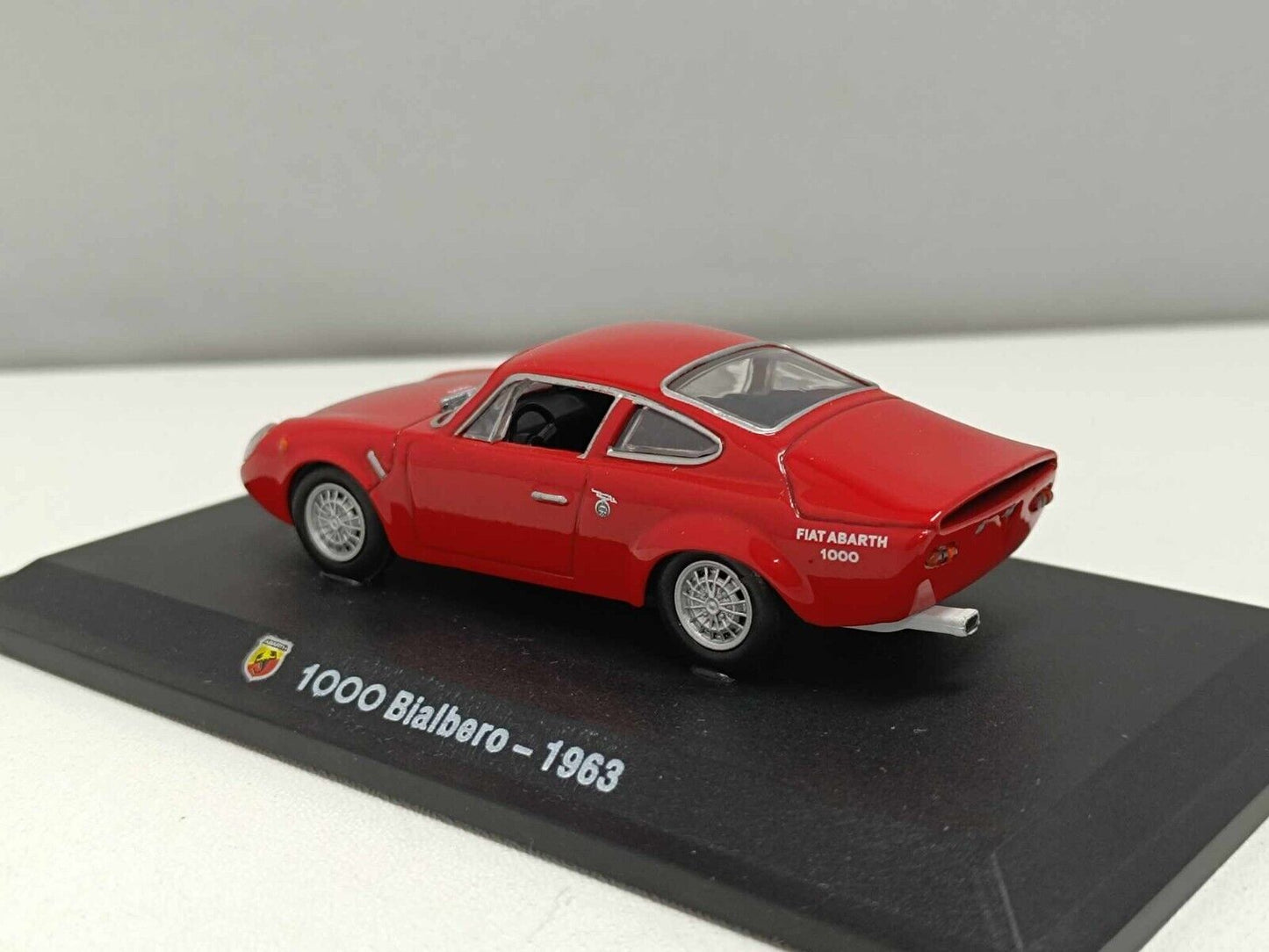 Abarth 1000 Bialbero 1963 Edicola Abarth Collection 1:43 + Teca Usato