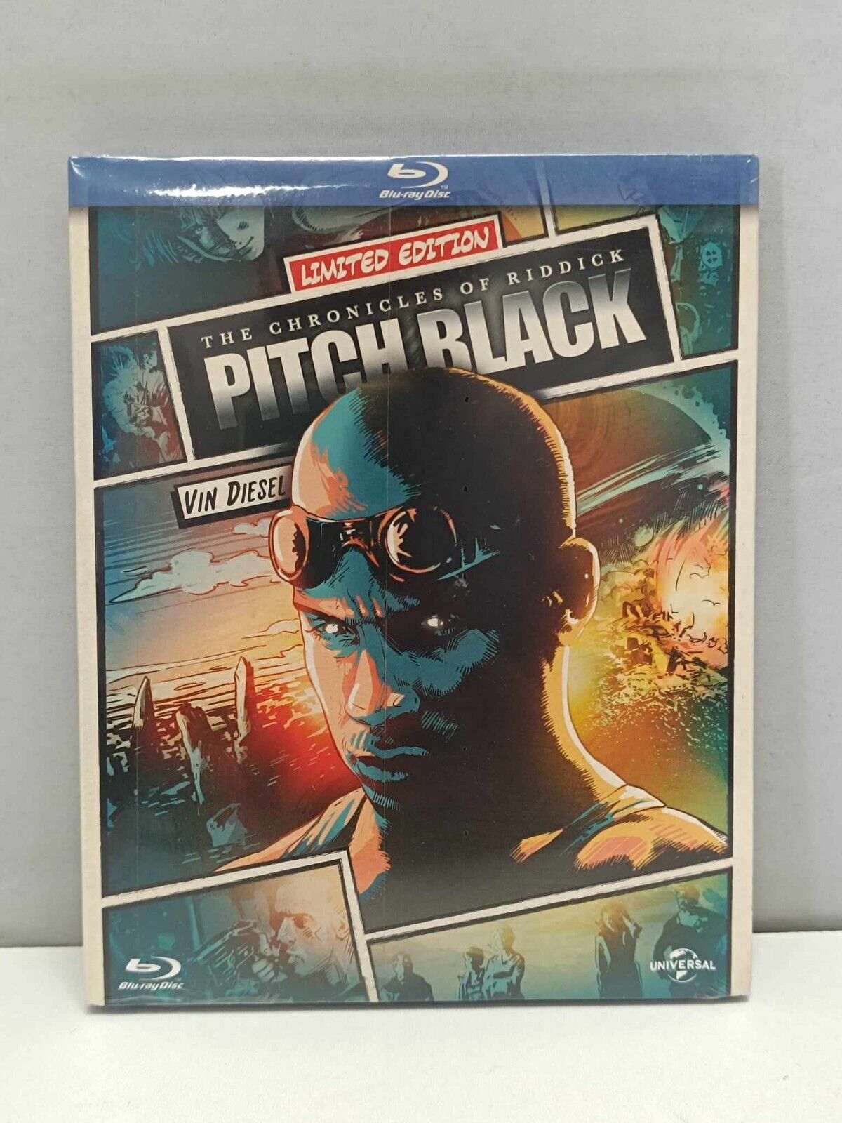 Pitch Black Film Bluray Italiano Ita Nuovo Vin Diesel Limited Edition