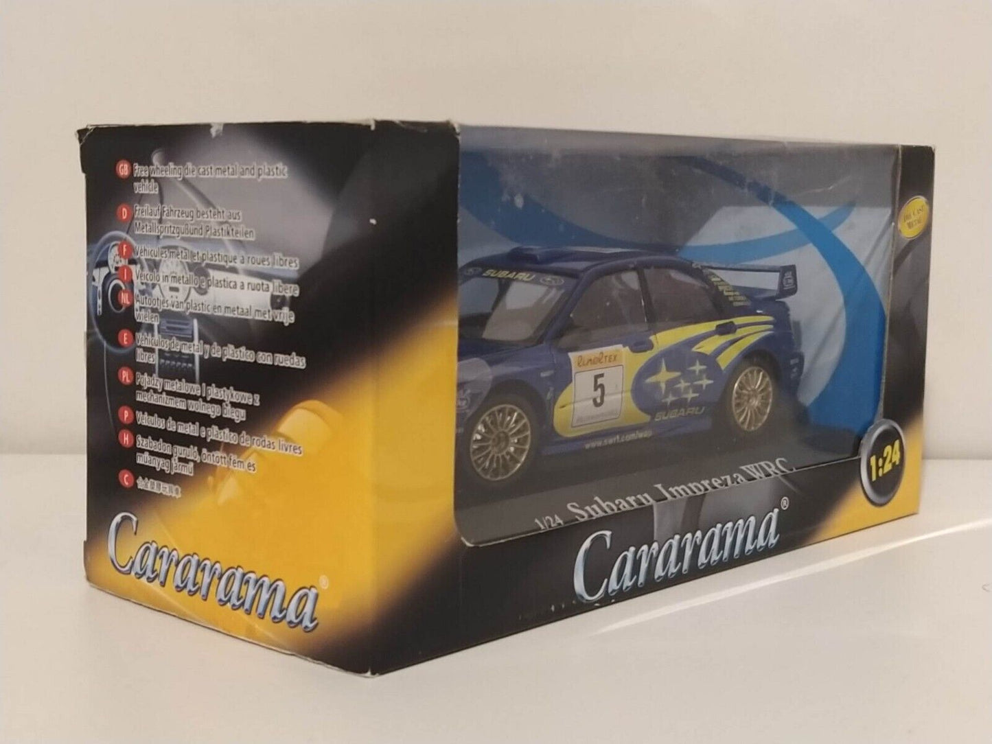 Subaru Impreza WRC #5 - Cararama 1:24 GM Shop