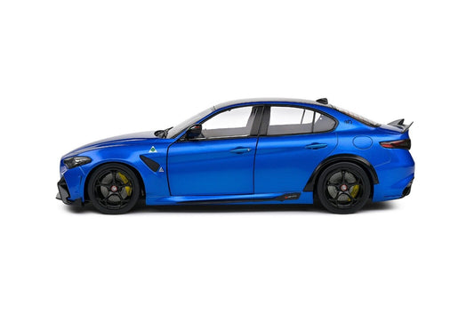 Alfa Romeo Giulia GTA Blu Anodizzato Anodized Blue 2022 Solido 1:18 Nuovo 1/18