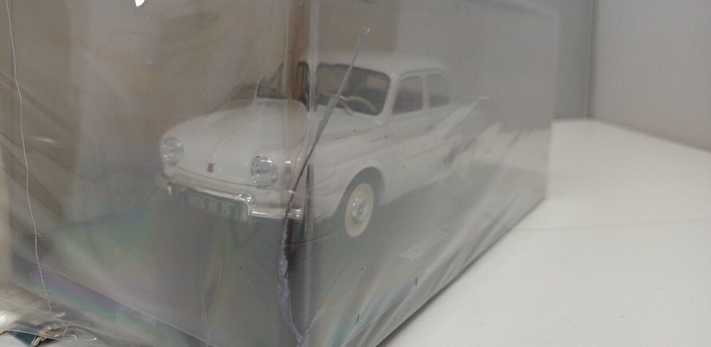 Renault Dauphine 1:24 Bianco Edicola Auto Vintage + Fascicolo GM Shop