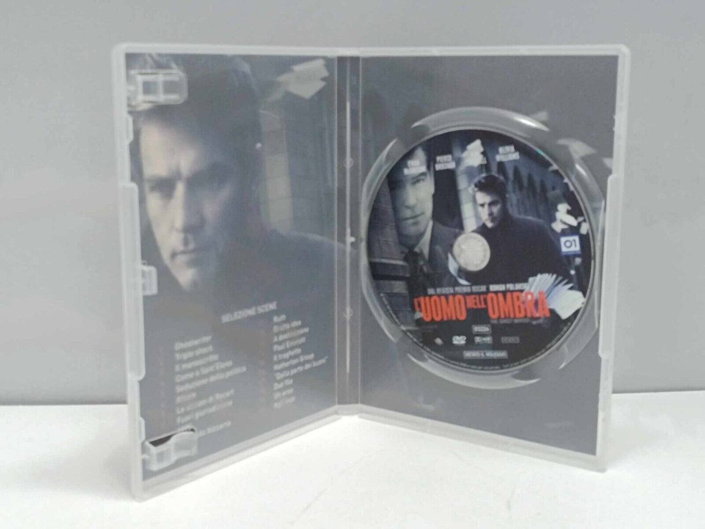 L'uomo Nell'Ombra Film DVD Italiano Usato Ita Pierce Brosnan Roman Polanski