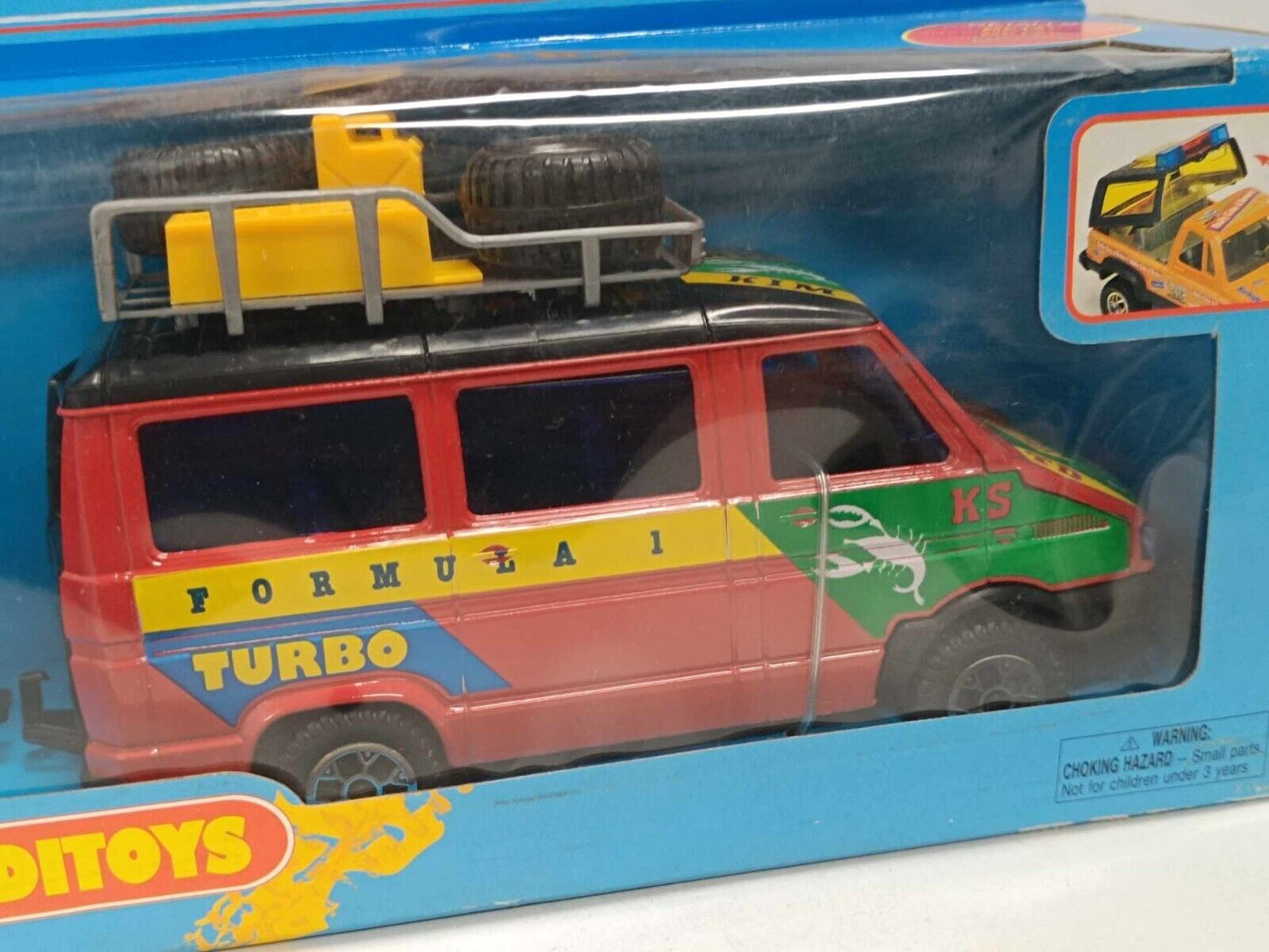 Iveco Daily Formula 1 MPV Teams Series 1:25 Rare Jaditoys 1:25 Nuovo Vintage