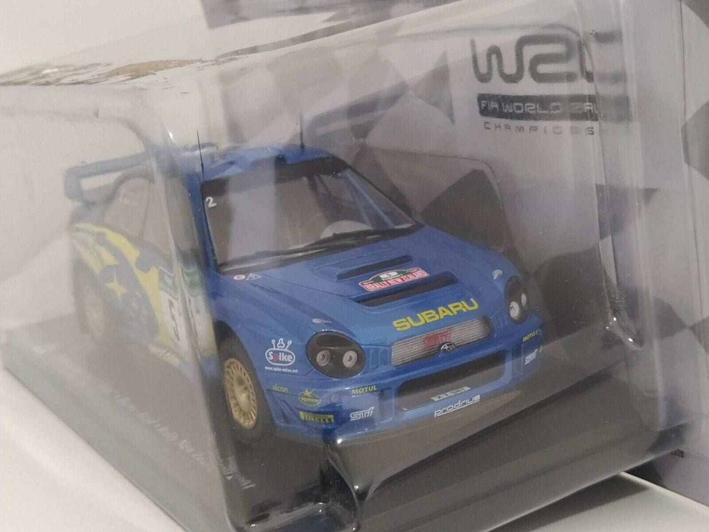 Subaru Impreza S7 WRC 2001 1:24 Edicola Hachette WRC Collection GM Shop