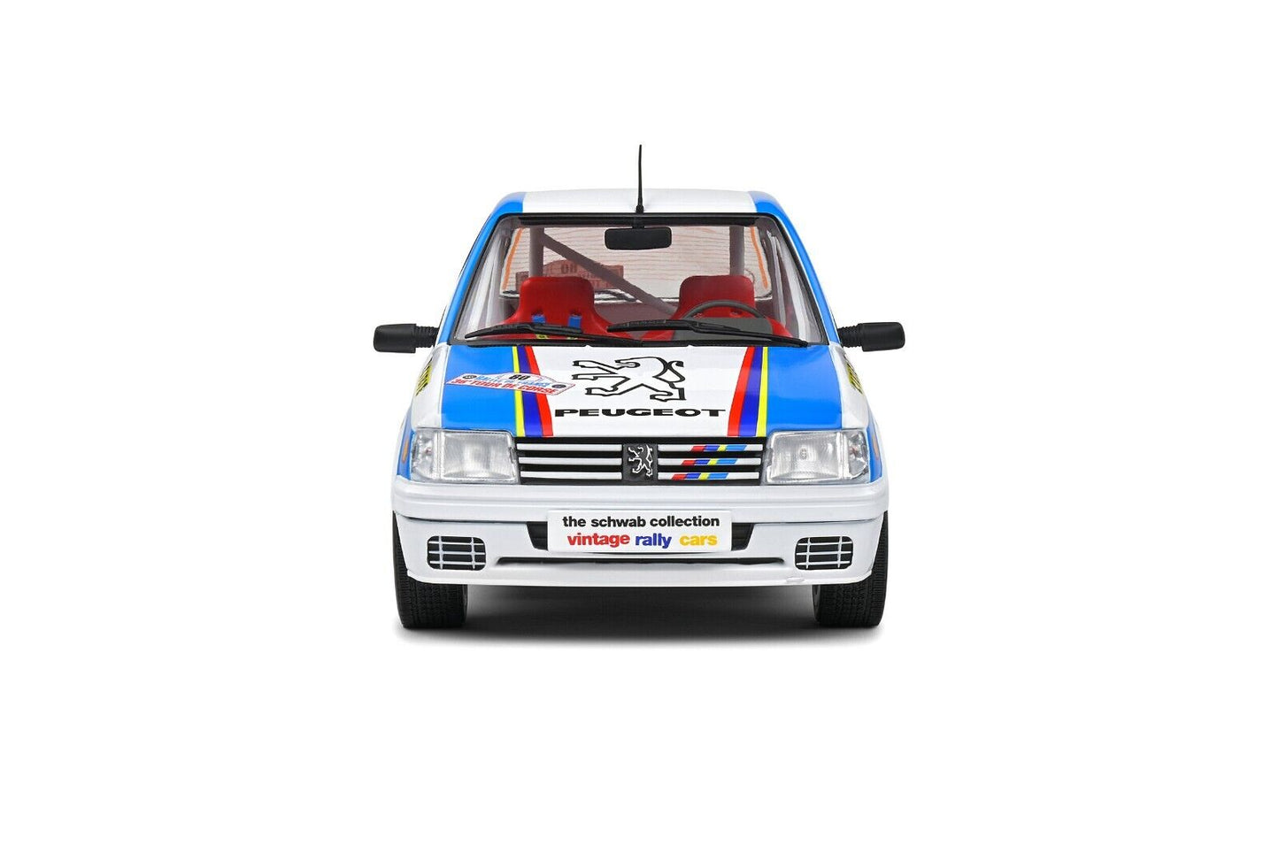 Peugeot 205 Rallye 1.9L Schwab 1990 Solido 1:18 Nuovo 1/18
