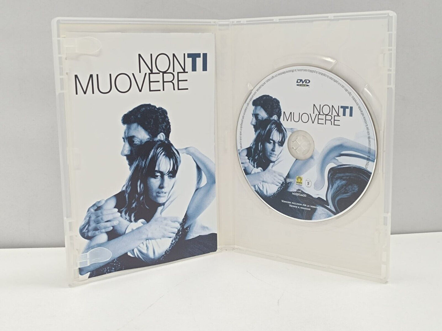 Non Ti Muovere Film DVD Italiano Ita Usato Sergio Castellitto Penelope Cruz