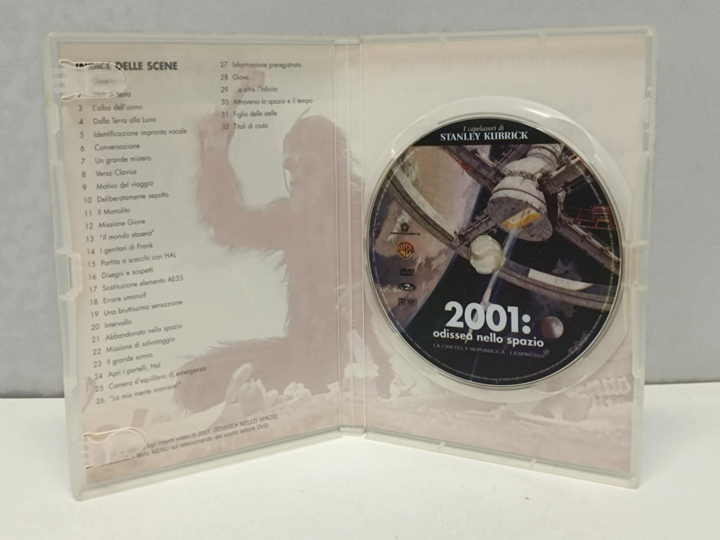 2001 Odissea Nello Spazio Film DVD Italiano Usato Stanley Kubrick