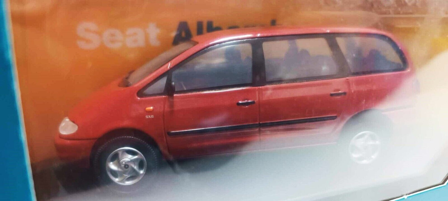 Seat Alhambra Herpa Seat Collection 1/43 Rosso + Box + Teca GM Shop