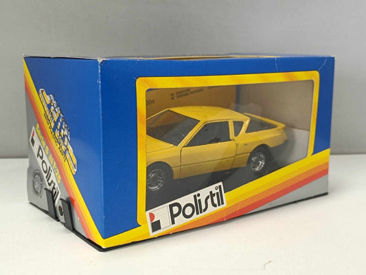 Renault Alpine Turbo Yellow 02304 - Polistil 1:25 Usato + Box no Decals