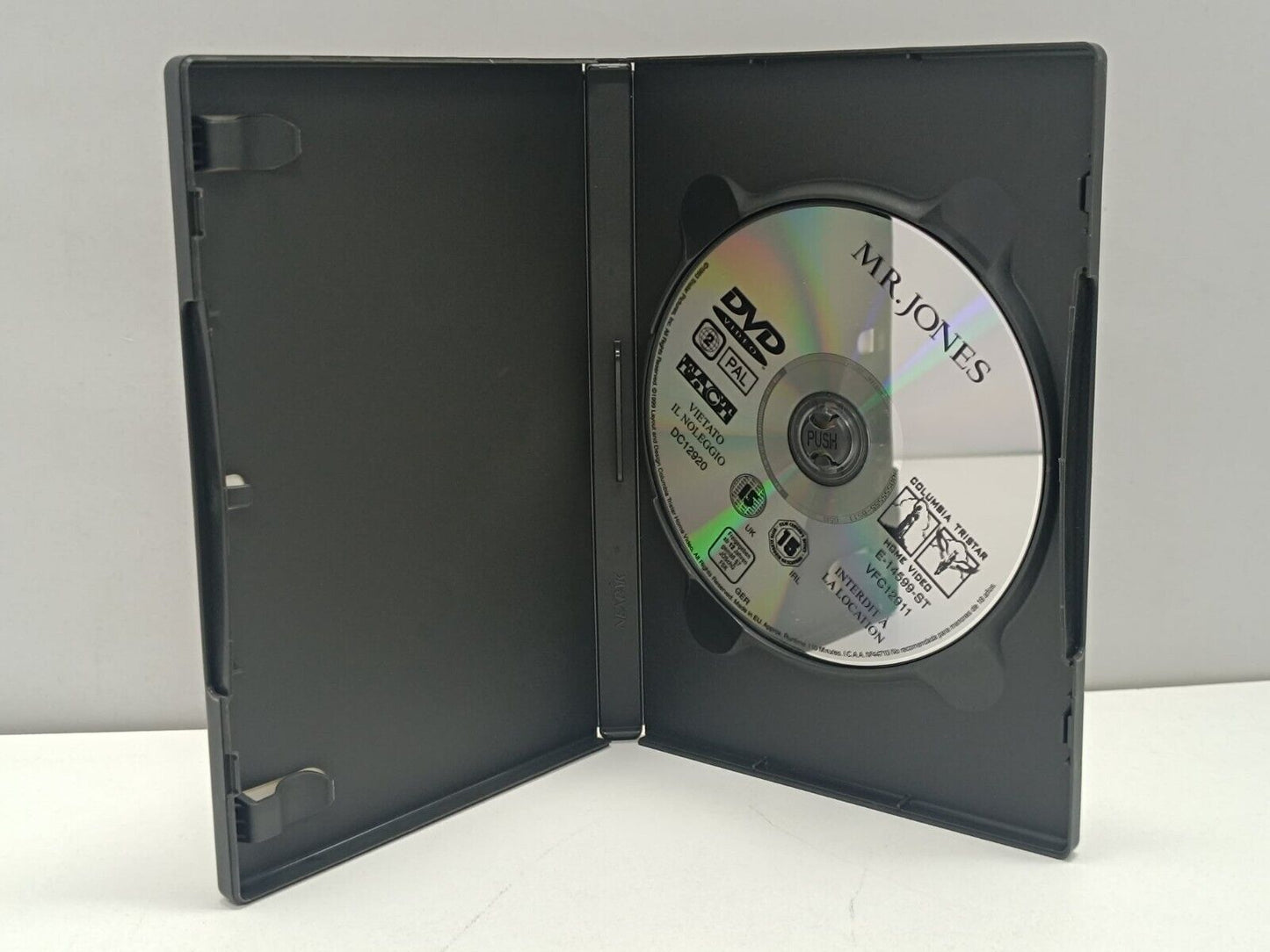 Mr. Jones Mister Jones Film DVD Italiano Ita Usato Richard Gere