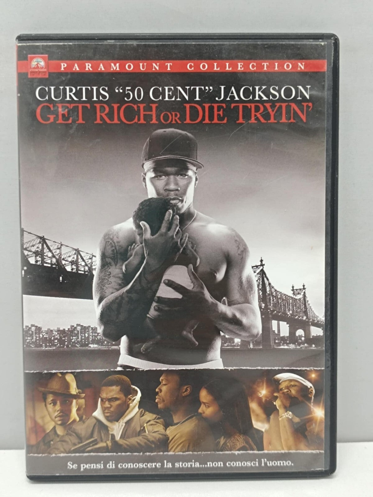 50 Cent Get Rich Or Die Tryin Film DVD Italiano Usato Raro