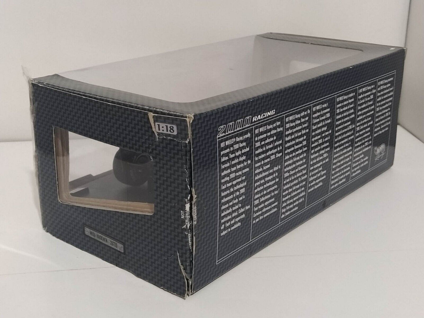 McLaren MP4-15 Mika Hakkinen - Hot wheels 1:18