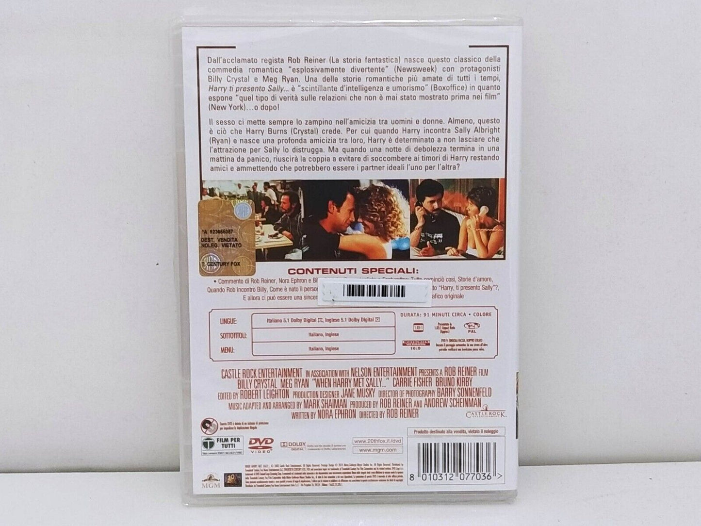 Harry ti presento Sally Film Dvd Ita Nuovo Sigillato GM Shop