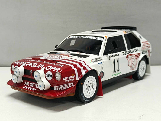 Lancia Delta S4 GR.B Olympus Rally 1986 - Ottomobile 1:18 Nuovo Limited