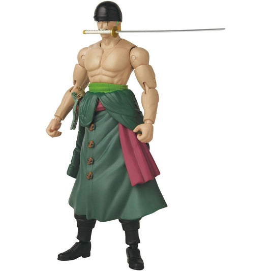 Onepiece One Piece Roronoa Zoro Action Figure Bandai Namco Anime Heroes Nuovo