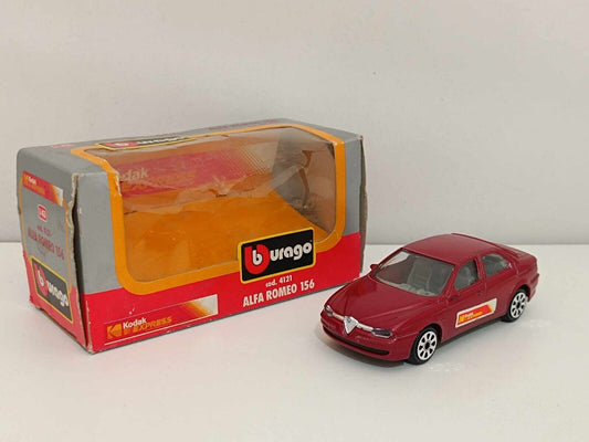 Alfa Romeo 156 Kodak - Burago 1:43 Made in Italy (Promozionale) GM Shop