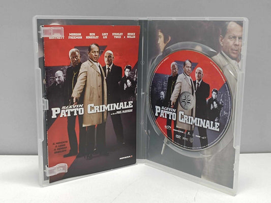 Slevin Patto Criminale Film DVD Italiano Usato Ita Bruce Willis Morgan Freeman