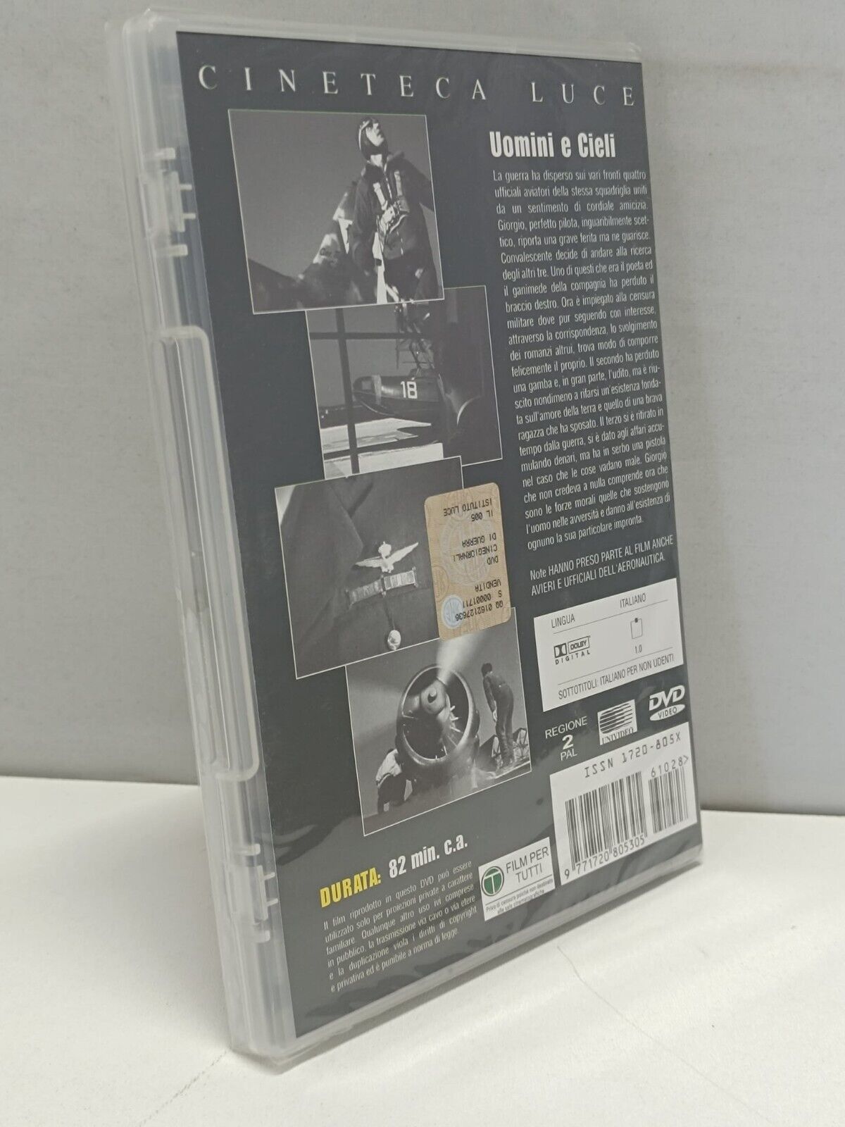 Uomini E Cieli Film Documentario DVD Italiano Cineteca Luce Nuovo