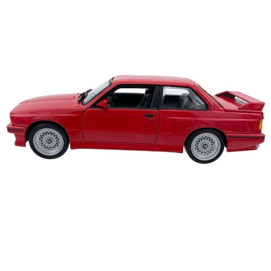 BMW 3 Series M3 Serie 3 E30 - 1988 Rosso Red Burago Bburago 1:24 Nuovo 1/24