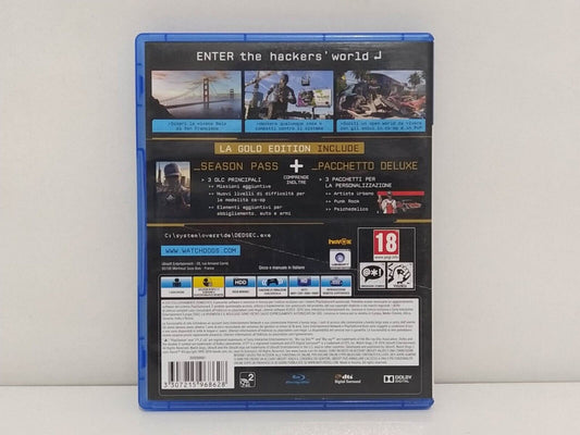 Watch Dogs 2 (Gold Editon) - PS4 (Very Rare) GM Shop