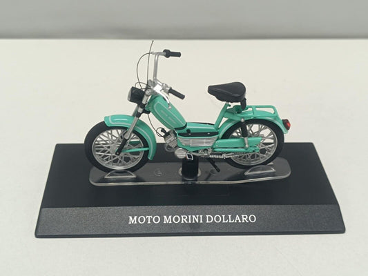 Moto Morini Dollaro Motorino Edicola Leo Models 1:18 Usato + Basetta