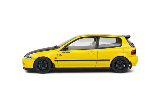 Honda Civic EG6 Spoon Version Giallo Yellow 1991 Solido 1:18 Nuovo 1/18