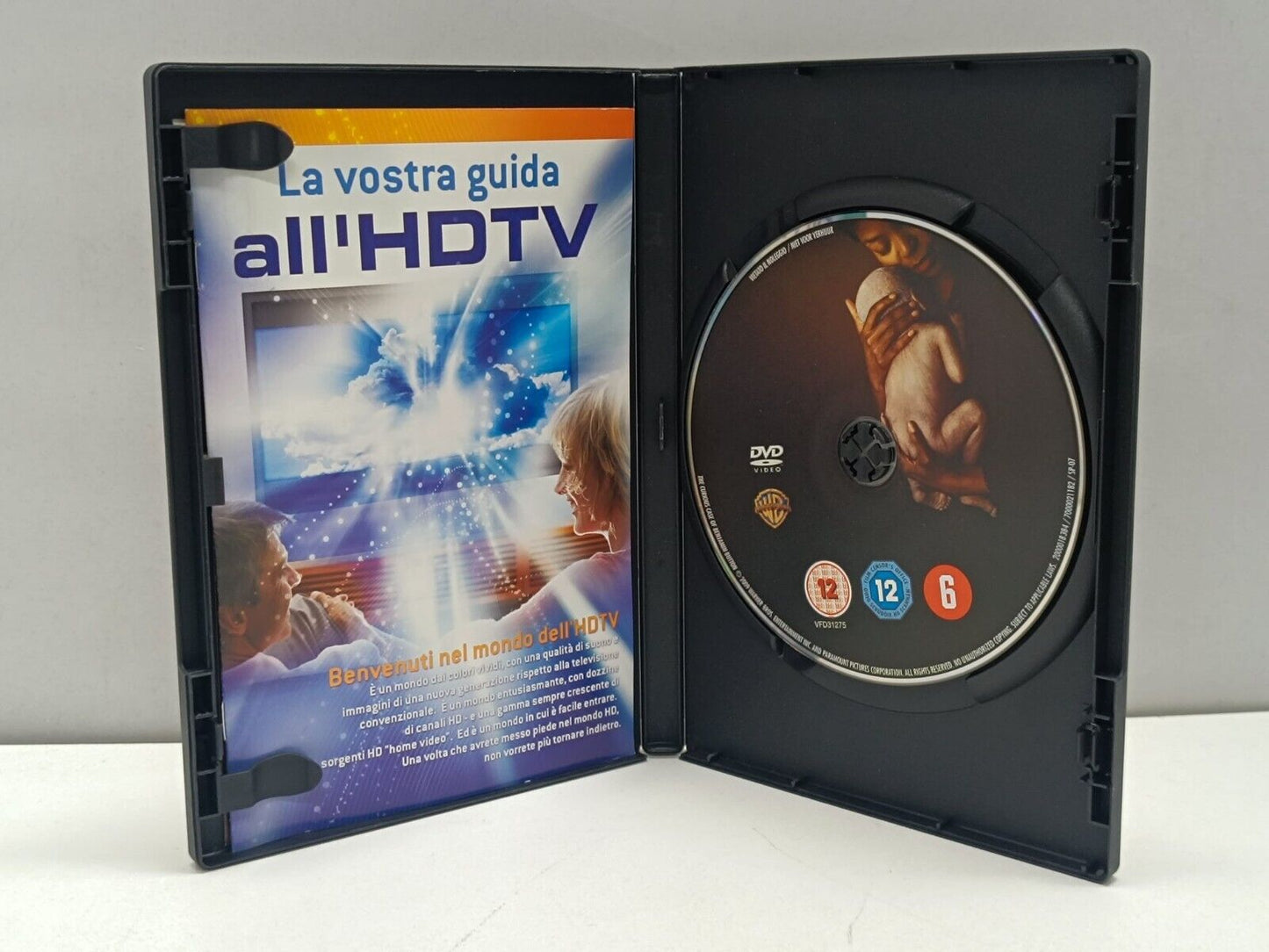 Il Curioso Caso Di Benjamin Button Film DVD Italiano Ita Usato Brad Pitt
