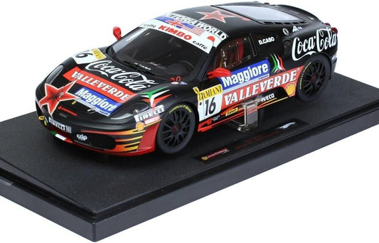 Ferrari F430 Team CDP #16 Vallelunga 2007 Hot Wheels Elite 1:18 Nuovo Die Cast