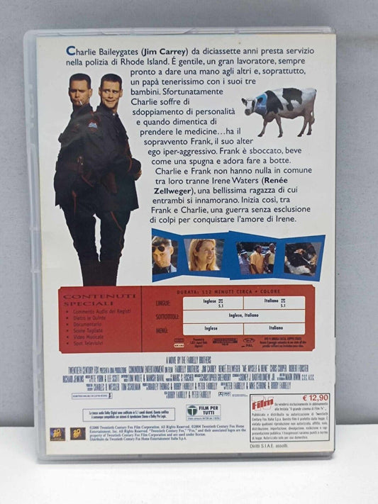 Io, Me e Irene Film DVD Italiano Usato Ita Jim Carrey Renée Zellweger