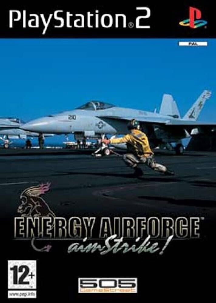 Gioco PS2 Energy Air Force Aim Strike Pal Italiano GM Shop