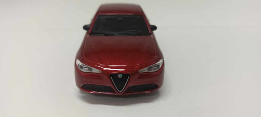 Alfa Romeo Giulia Burago Street Fire 1:43 Rosso Usato + Box GM Shop